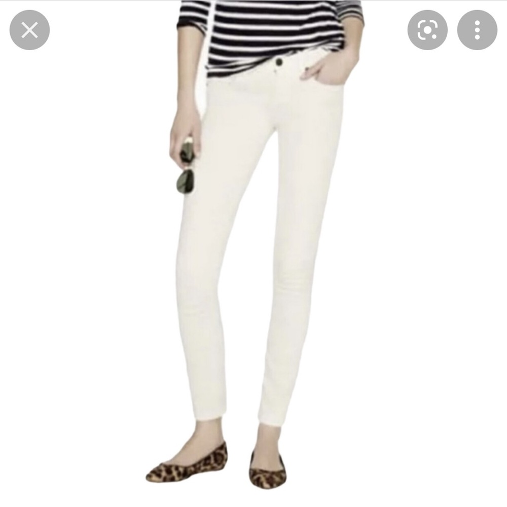 J. Crew Winter White Cord Pants size 29